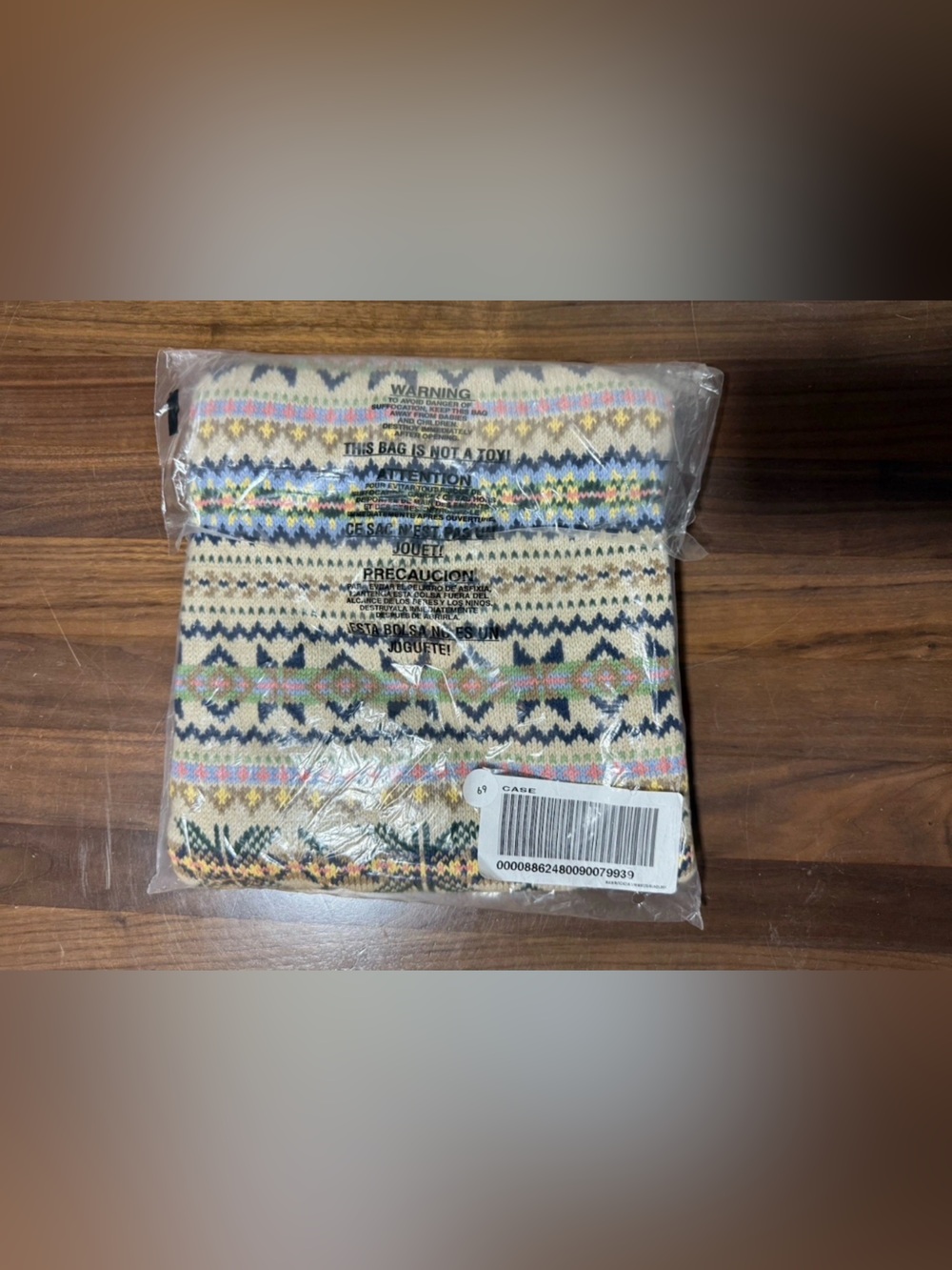 Polo Ralph Lauren Fair Isle Cotton-Cashmere Sweater Vest Tan Combo Men’s Size XL - Picture 10 of 10